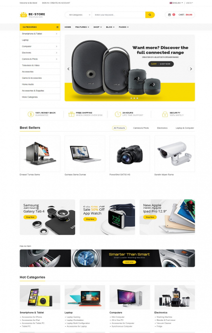 Mẫu web thương mại điện tử S5